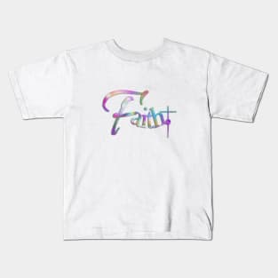 Faith Period Kids T-Shirt